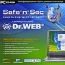 Safe'n'Sec + Антивирусный сканер Dr Web Прикладная программа CD-ROM, 2010 г Издатель: Новый Диск; Разработчик: СНС Софт пластиковый Jewel case Что делать, если программа не запускается? инфо 1727l.